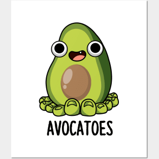 Avoca-toes Funny Avocado Puns Posters and Art
